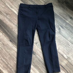 Skinny navy blue pants